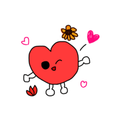 ハートのものほし。にっ！