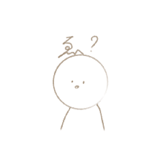 謎の生物のスタンプ（？）