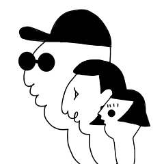 ビビりの家族の毎日スタンプ