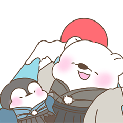 正月＆敬語もふもちペンギンとしろくま再販