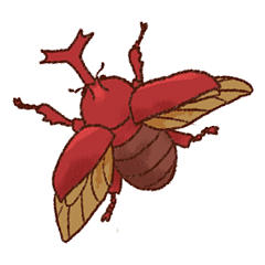 元気のいい虫たち