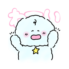 くものようせい「くもすけ」スタンプ