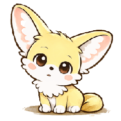 ふぇね好き癒し Gentle Daily Stickers 10