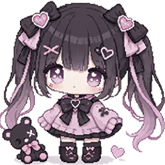 ■ドット絵■地雷ちゃん