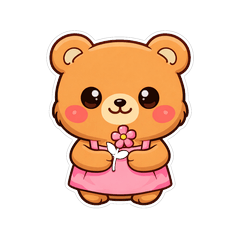 まるっこいクマ（お母さん向け）