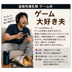 架空の夫・義母図鑑 毒舌ネタスタンプ