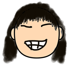 ぼくのわたしの顔スタンプ第1弾