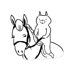 ゆるいねこスタンプ