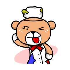 はじけてポプくま