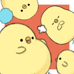 もっちりとしたひよこ