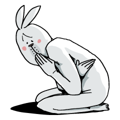 細マッチョなウサギ