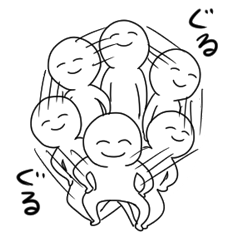 お茶目な人間くん