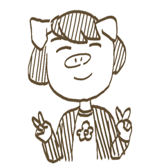 百合豚スタンプ