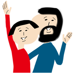 オカッパさんとおヒゲさんの日常的会話３