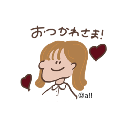 茶髪ショートの女の子