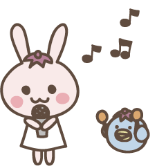 動く♪ナスうさ