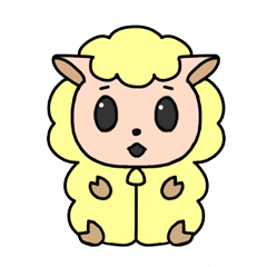 赤ちゃんひつじ