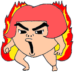 ワラシちゃんの面白スタンプ