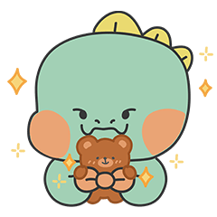 かわいい恐竜モンスター6