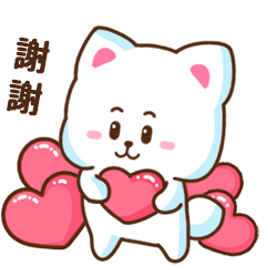 Cute Chubby White Dog Mimi