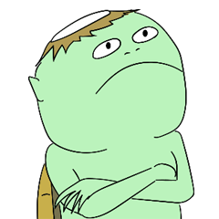 シュールな河童