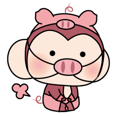 さるさる★お猿ちゃんの動物変装(CH)