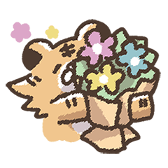 もふもふのとらさん