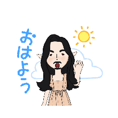 変なアバタースタンプゥ