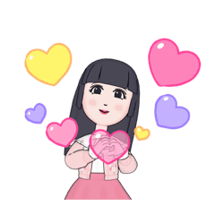 私専用スタンプ(minakinoko)