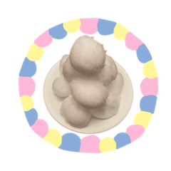 スノーアイスクリーム スタンプ