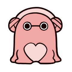 ラヴちゃんかわいいスタンプ