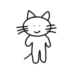 いたって普通の猫