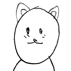 子どもの手描きイラストスタンプ