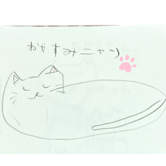 ねこがせいかつしています
