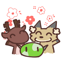 きちゅねと友達