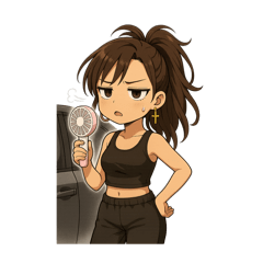 マイルドヤンキー姉さんの無言圧♡