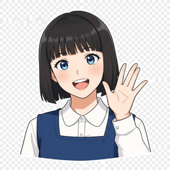 謎のおかっぱ少女