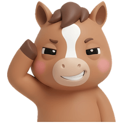 Mini horse So cute! : Year of the Horse