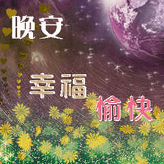 Good Night Pretty Animation Sticker