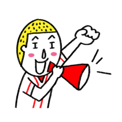 毎日使える人スタンプ2【広島応援ver.】