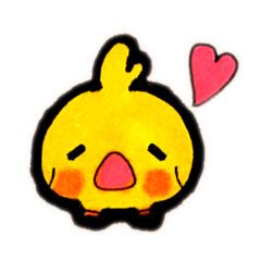 めんこい小鳥   ひよ