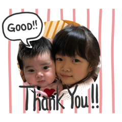 いちか、りょうたろうスタンプ②