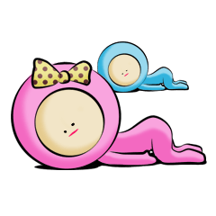 ヤル気のナシオとナシコです。【ナシコ版】