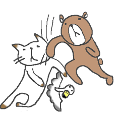 ３匹のどうぶつ