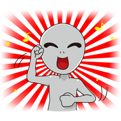 宇宙人の一言スタンプ