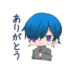 青髪くんと金髪くん