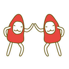 赤いトンガリさん2