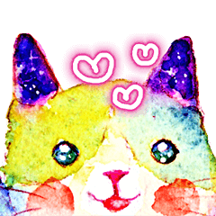 楽しく動く♪絵本のような動物スタンプ