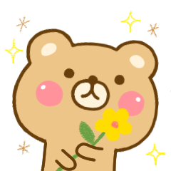 ゆるっくま ☆シンプルに毎日使える言葉☆