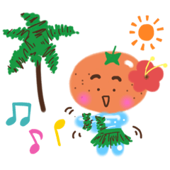 みかん君のスタンプその2